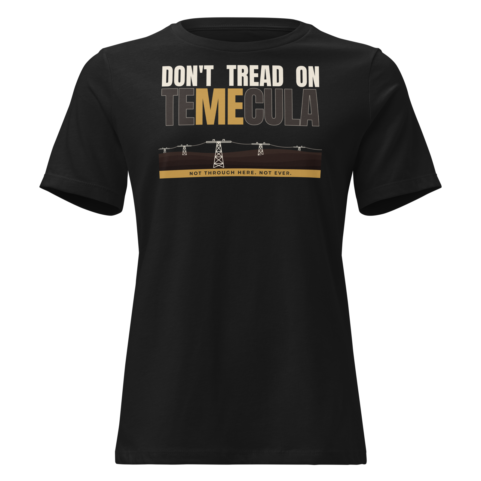 Black Women’s Relaxed Campaign Tee